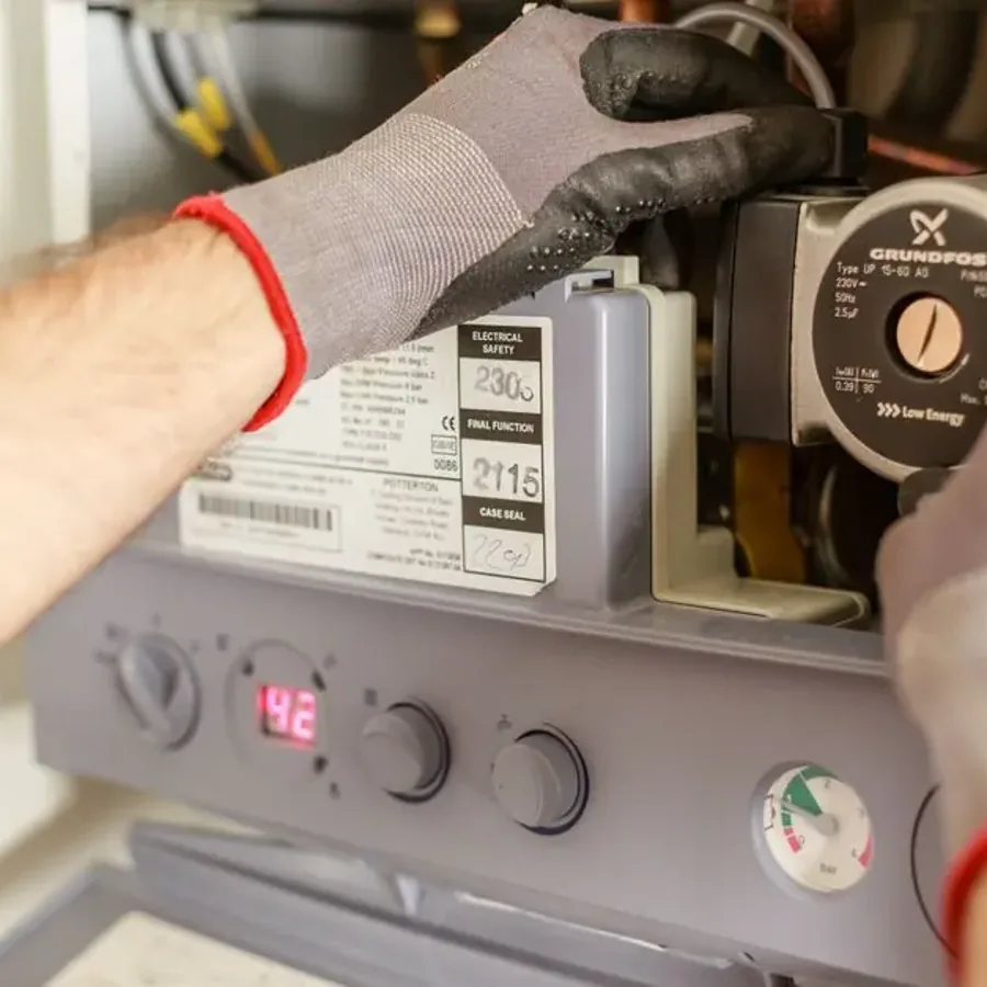 Gas & Combi Boiler Repair on boiler and heating equipment in Medford, Massachusetts